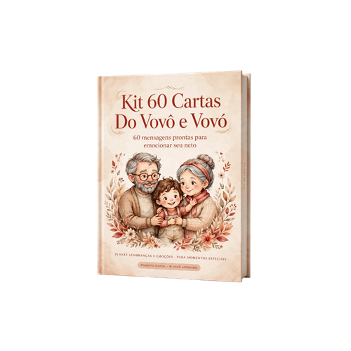 Capa do Ebook 60 Cartas do Vovô e Vovó para os netos